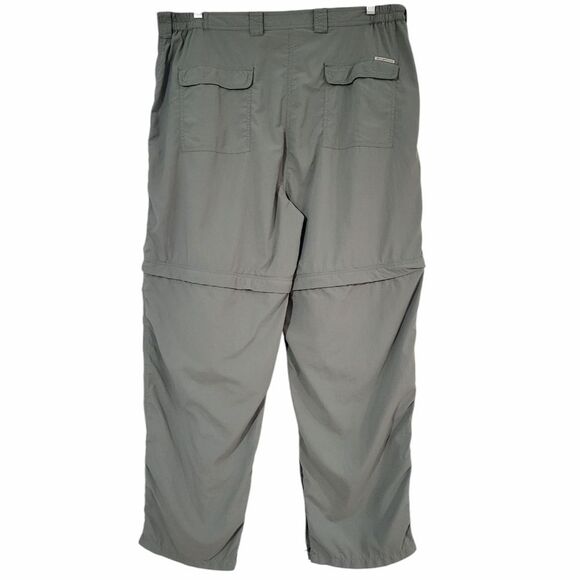 Exofficio Insect Repellent Sage Green Convertible Pants Size XL - Picture 14 of 14